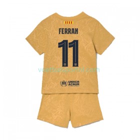 FC Barcelona Ferran Torres 11 Kind Uit Tenue 2022-23